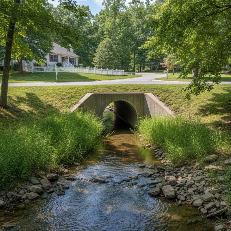Driveway Culvert Installation